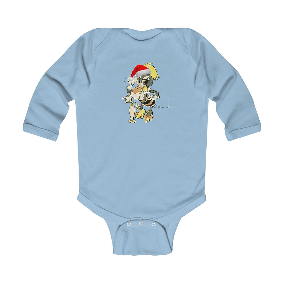 Thumbnail: Phoebe Santa Infant Bodysuit, Christmas Baby Outfit