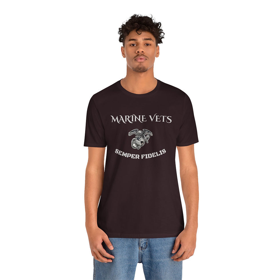 Thumbnail: Marine Veteran Semper Fidelis T-Shirt