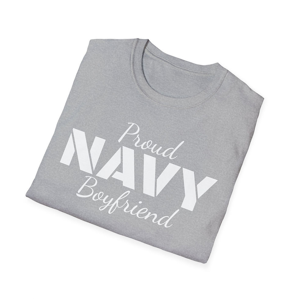 Thumbnail: Navy boyfriend Softstyle T-Shirt Seabees Support
