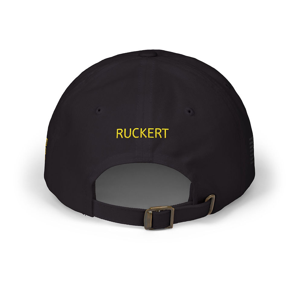 Thumbnail: Female Veterans Since 1901" 4 Embroidered sides Hat personalized gold thread
