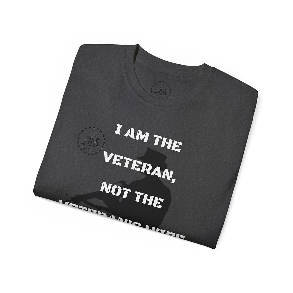 Thumbnail: FEMALE Combat Veteran Jack US Flag Labeled for mom, grandma, sister, daughter
