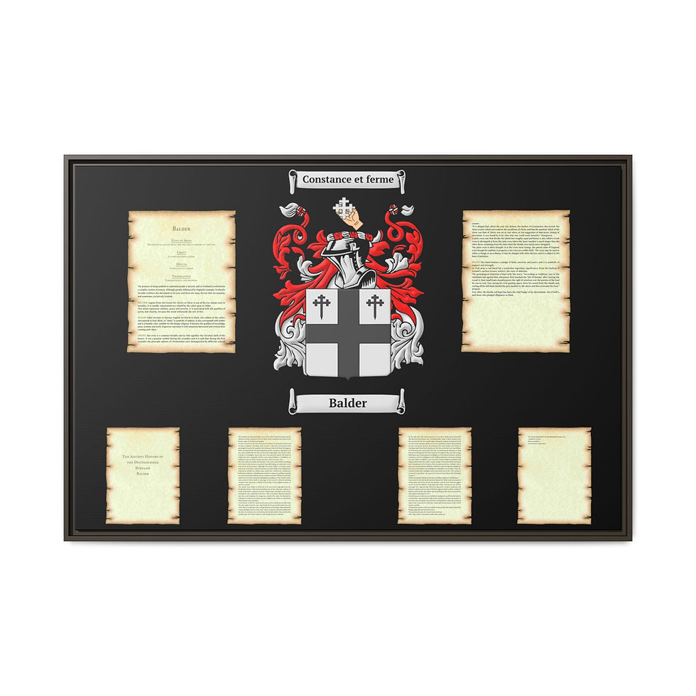Thumbnail: Matte Canvas, Framed (Multi-color) Custom