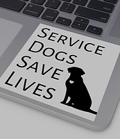 service-dogs-save-lives-square-stickers-