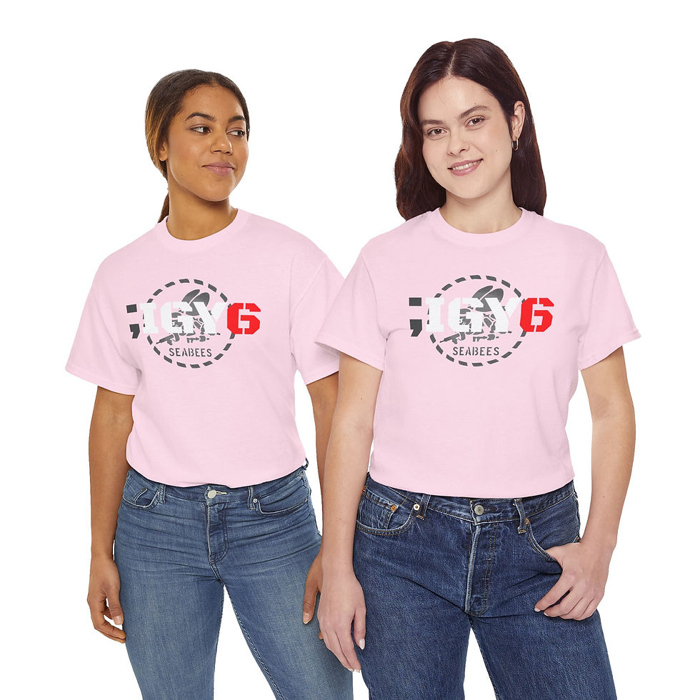 Thumbnail: Got Your Six T-shirt Seabees Semi Colon 6 Stencil Suicide Awareness