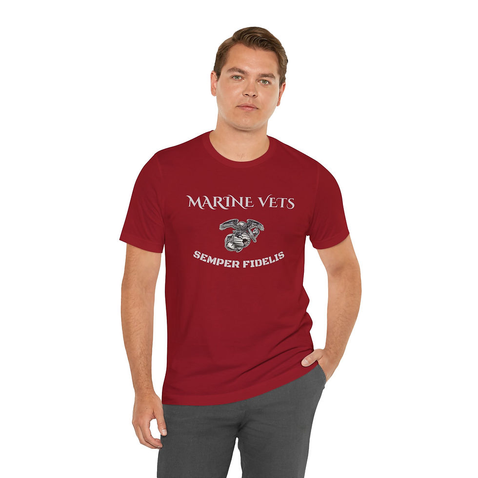 Thumbnail: Marine Veteran Semper Fidelis T-Shirt
