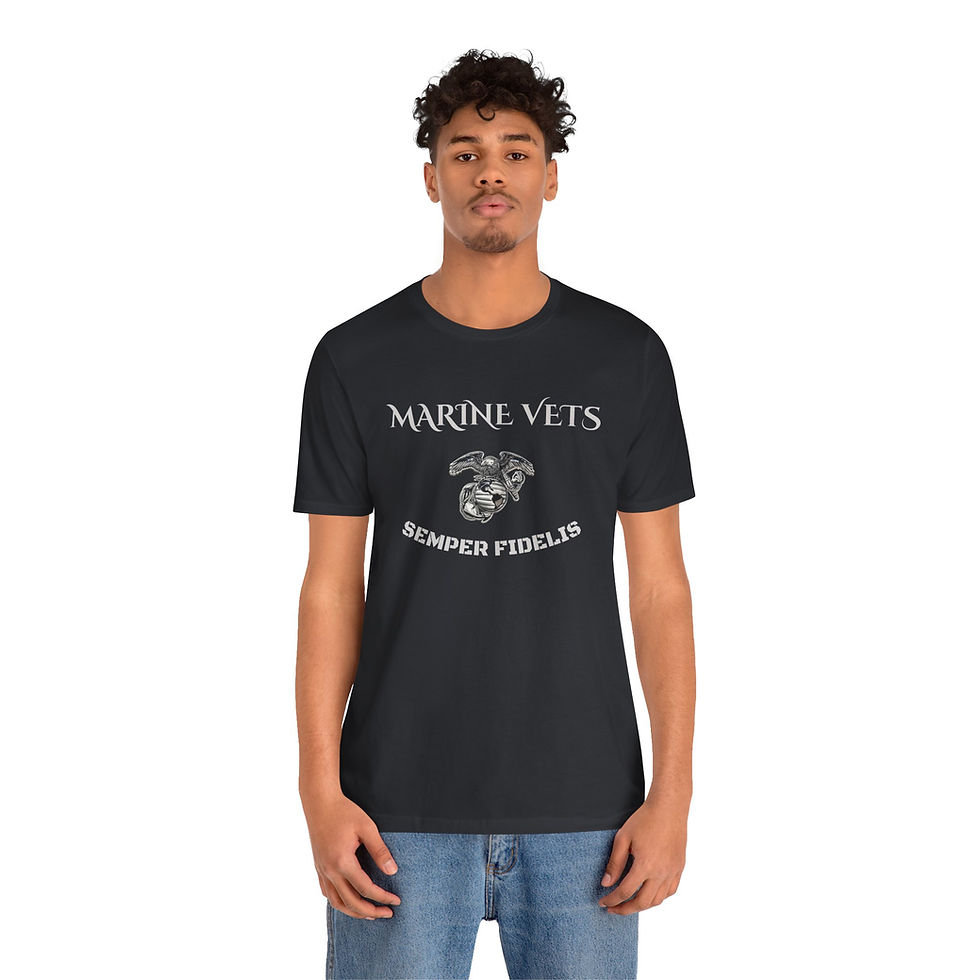 Thumbnail: Marine Veteran Semper Fidelis T-Shirt