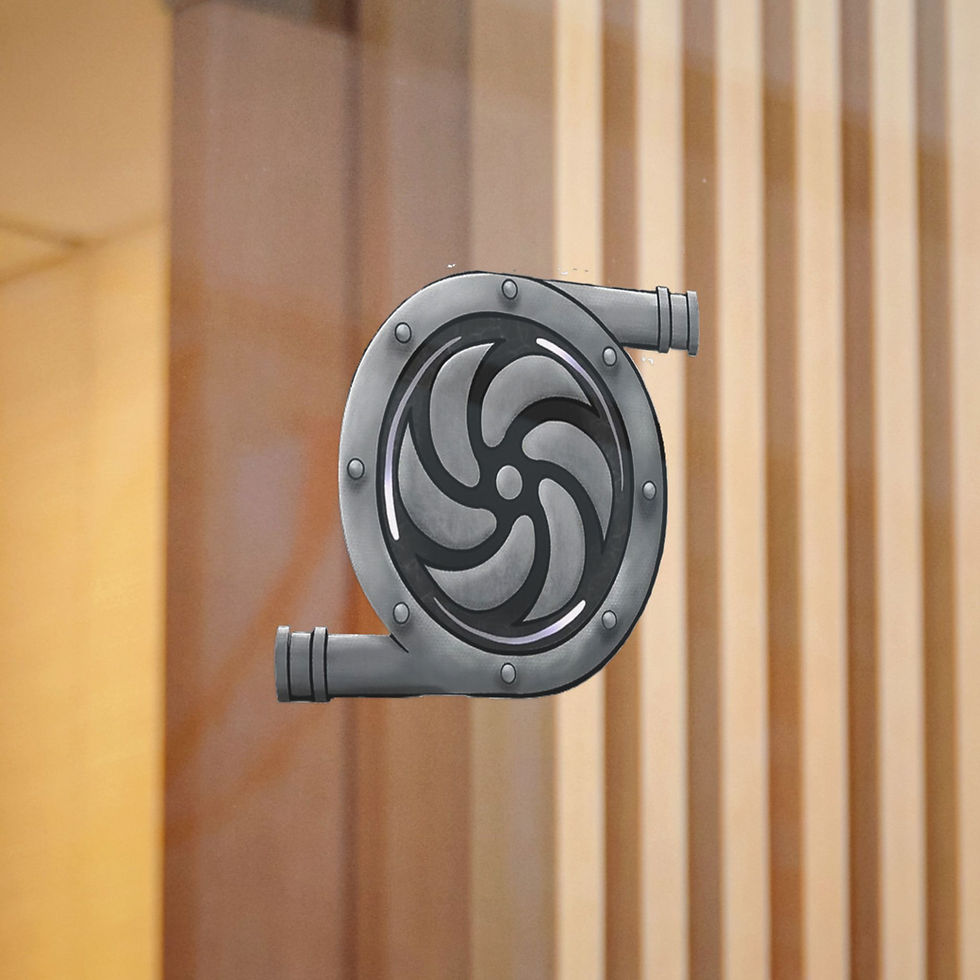 Thumbnail: Anodized GS Rating Insignia  Die-Cut Sticker Gun Graphic Decal