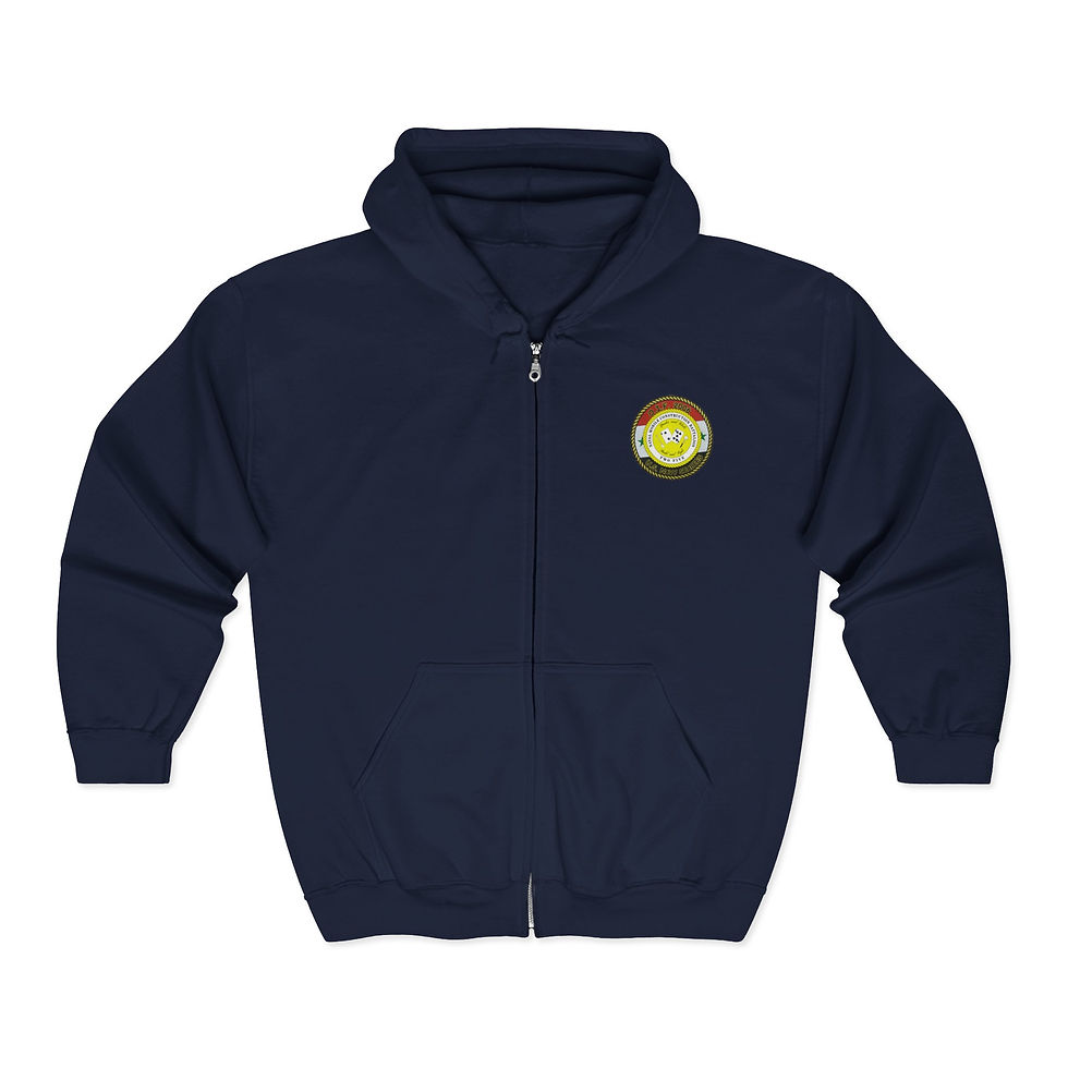 Thumbnail: NMCB 25 - 2006 OIF Deployment Nostalgic Replica Heavy Blend Hooded Zipper Hoodie