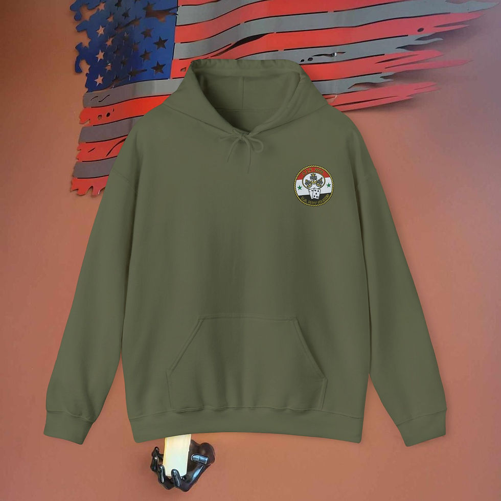 Thumbnail: NMCB 25 - 2006 OIF Deployment Nostalgic Replica Heavy Blend Hooded Sweatshirt