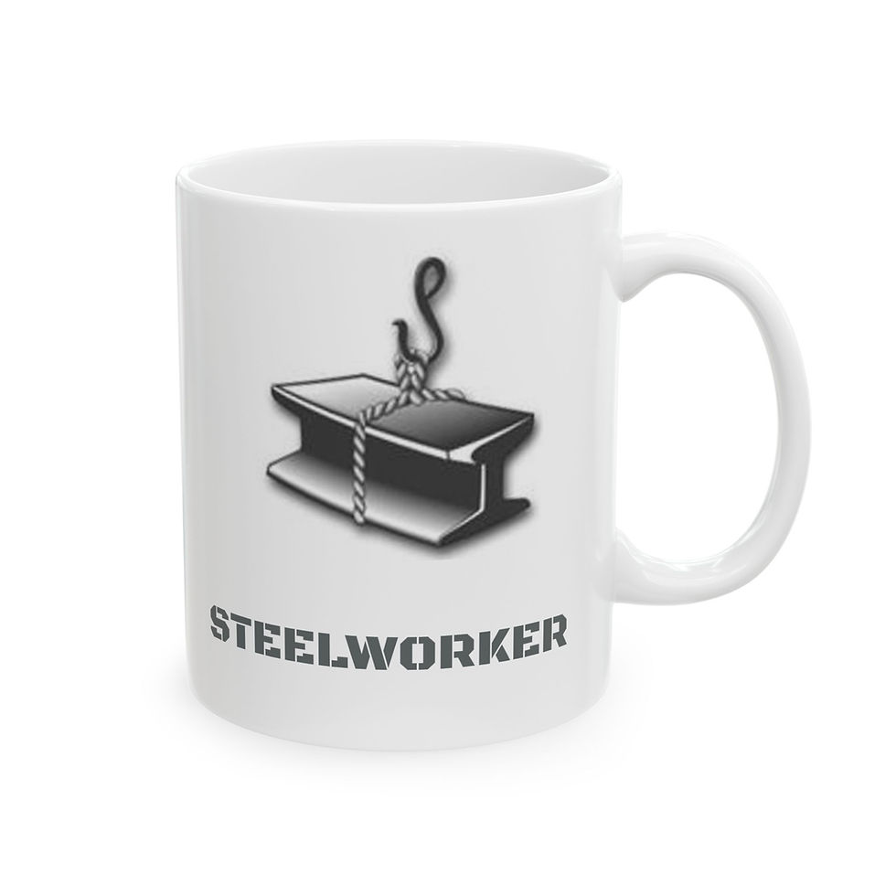 Thumbnail: SWC Steelworker Chief,  OF13, OF7, Ceramic Mug 11 or 15 oz double sided 