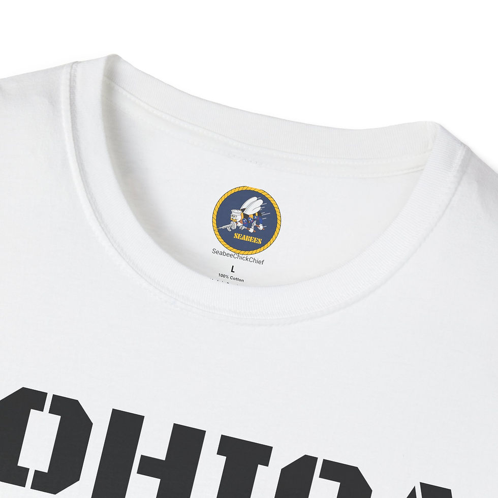 Thumbnail: BOHICA Unisex Softstyle T-Shirt, Seabees label