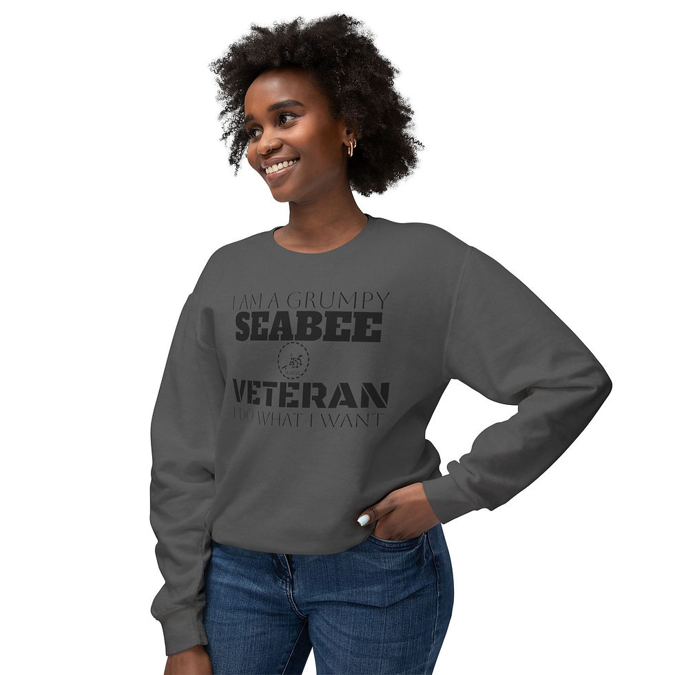 Thumbnail: Grumpy Seabee Veteran Sweatshirt