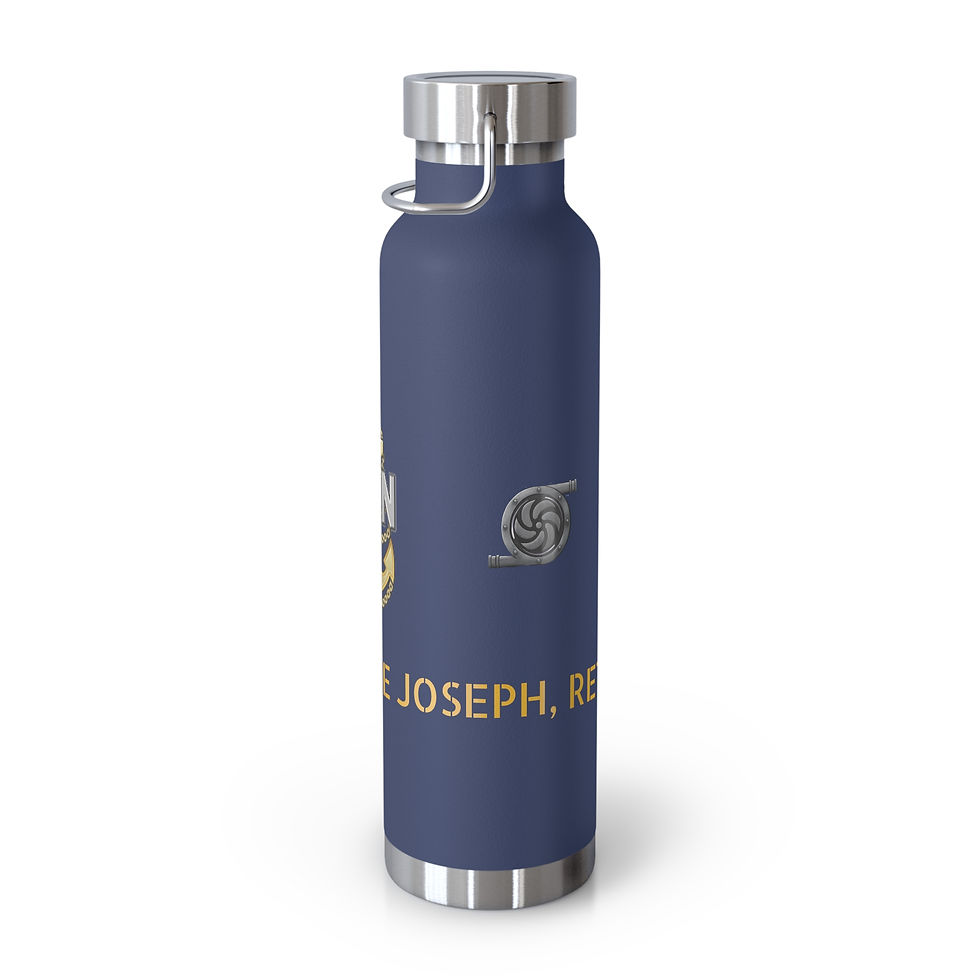 Thumbnail: Seabees Copper Vacuum Insulated Bottle, 22oz Seabee high quality