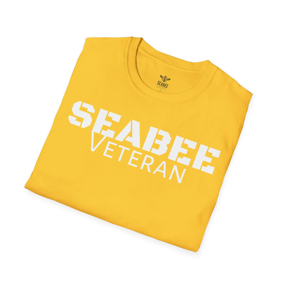 Thumbnail: SEABEE Veteran Soft style T-Shirt Seabees 