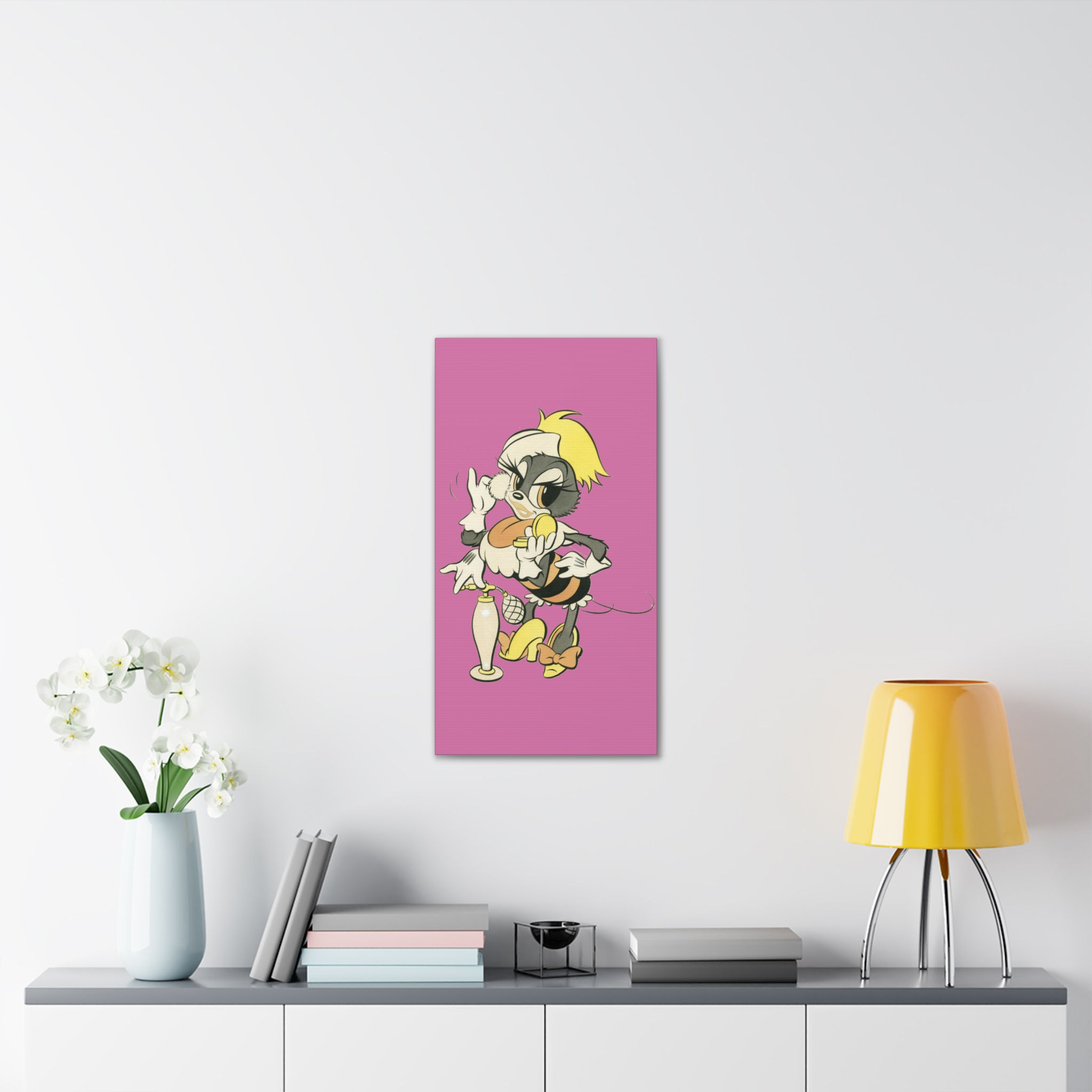 Phoebe the female seabee Canvas Gallery Wraps multipe sizes girls women sailor