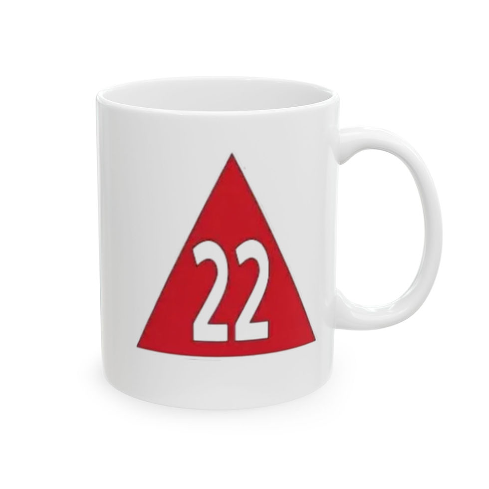 Thumbnail: Double Sided Seabees 22 NCR Beep Ceramic Mug 11oz or 15 oz, coffee cup