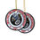 Thumbnail: NMCB 8 EIGHT Ceramic Ornament Double Sided (1pc) Seabees