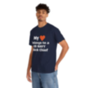 My Heart Belongs to a NAVY Chick Chief 8 colors