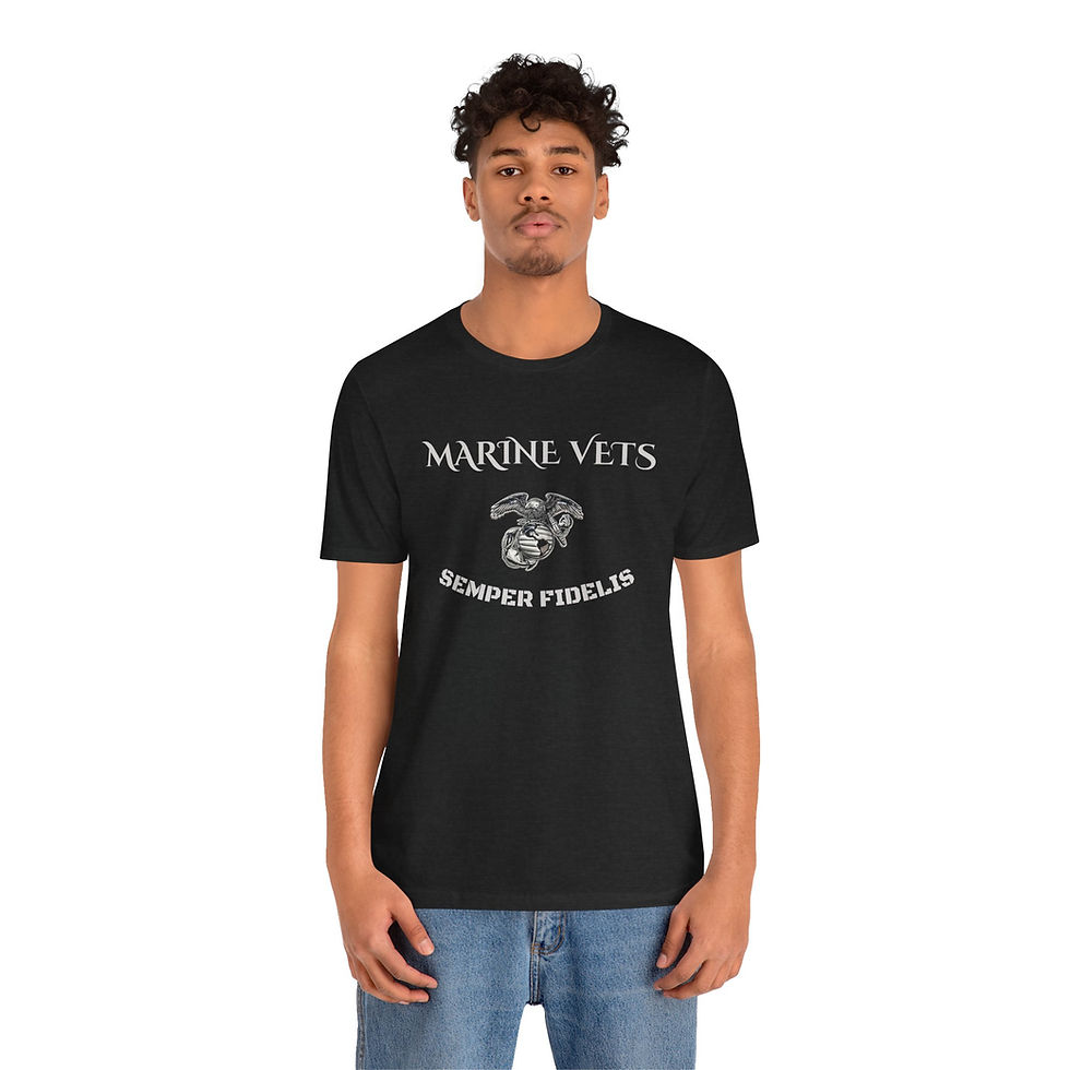 Thumbnail: Marine Veteran Semper Fidelis T-Shirt