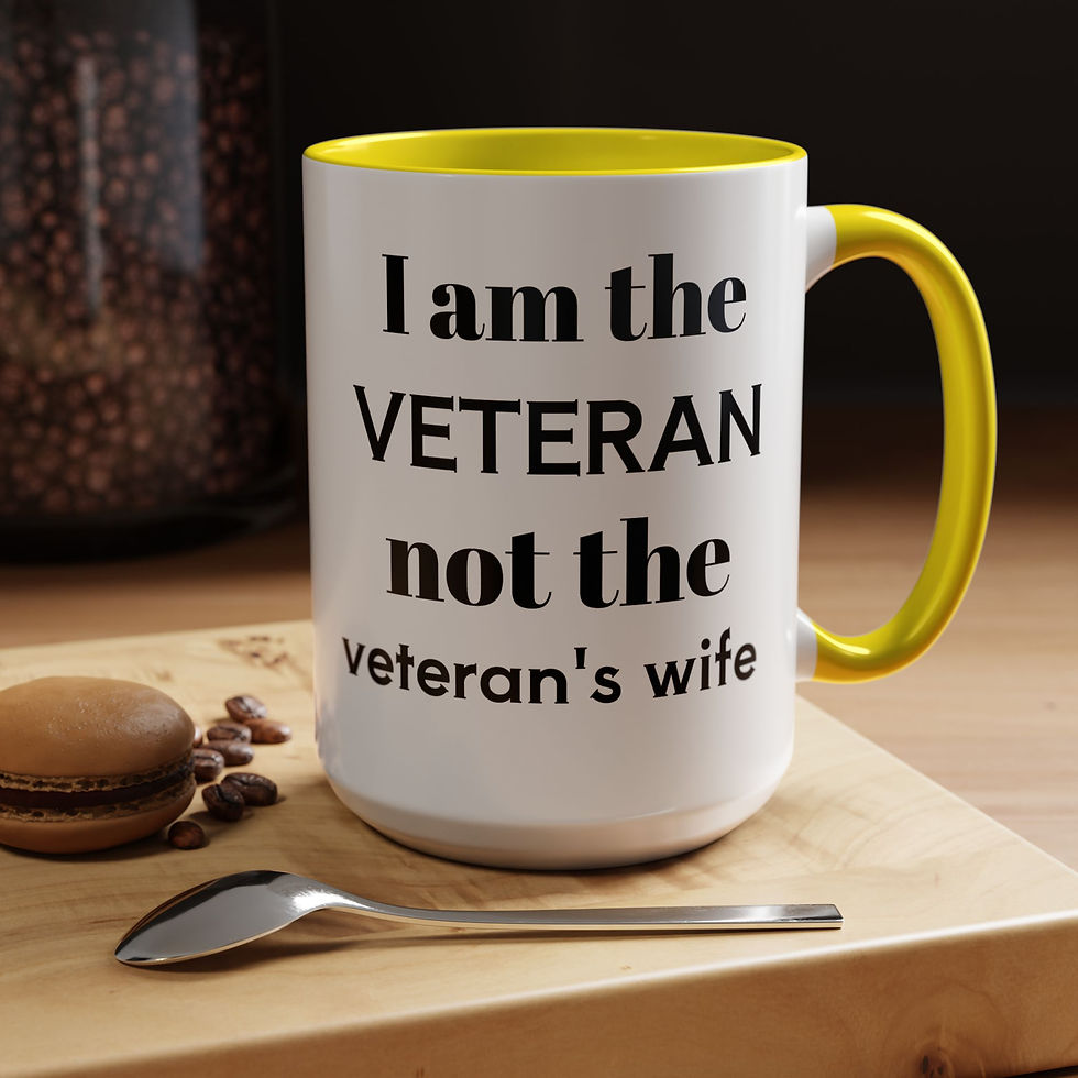 Thumbnail: Not the veteran's wife mug 11 or 15 oz, coffee cup Seabees 