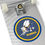 Thumbnail: Seabees Round Vinyl Stickers Gold Rope Original Navy Outdoor Indoor Bumper Decal