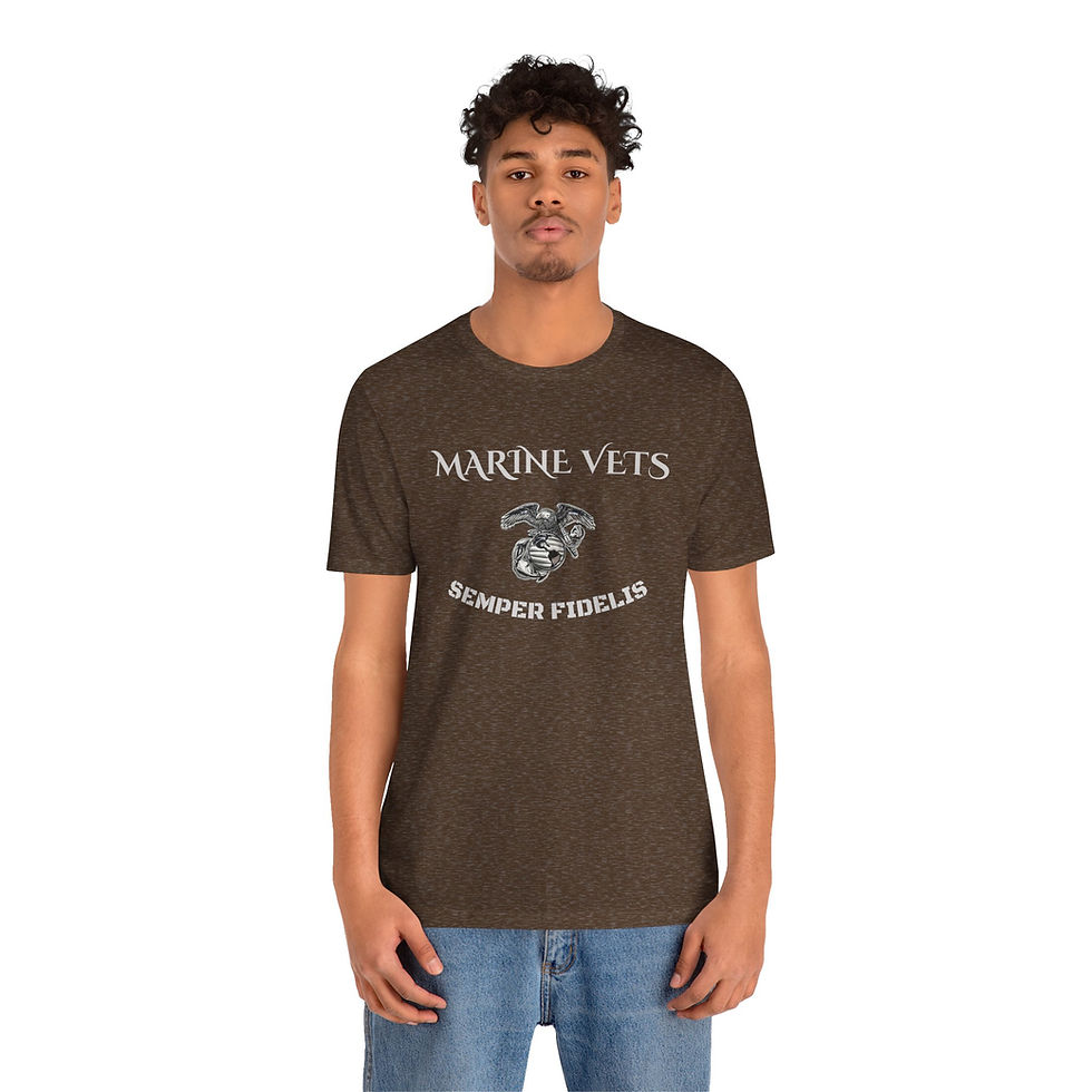 Thumbnail: Marine Veteran Semper Fidelis T-Shirt
