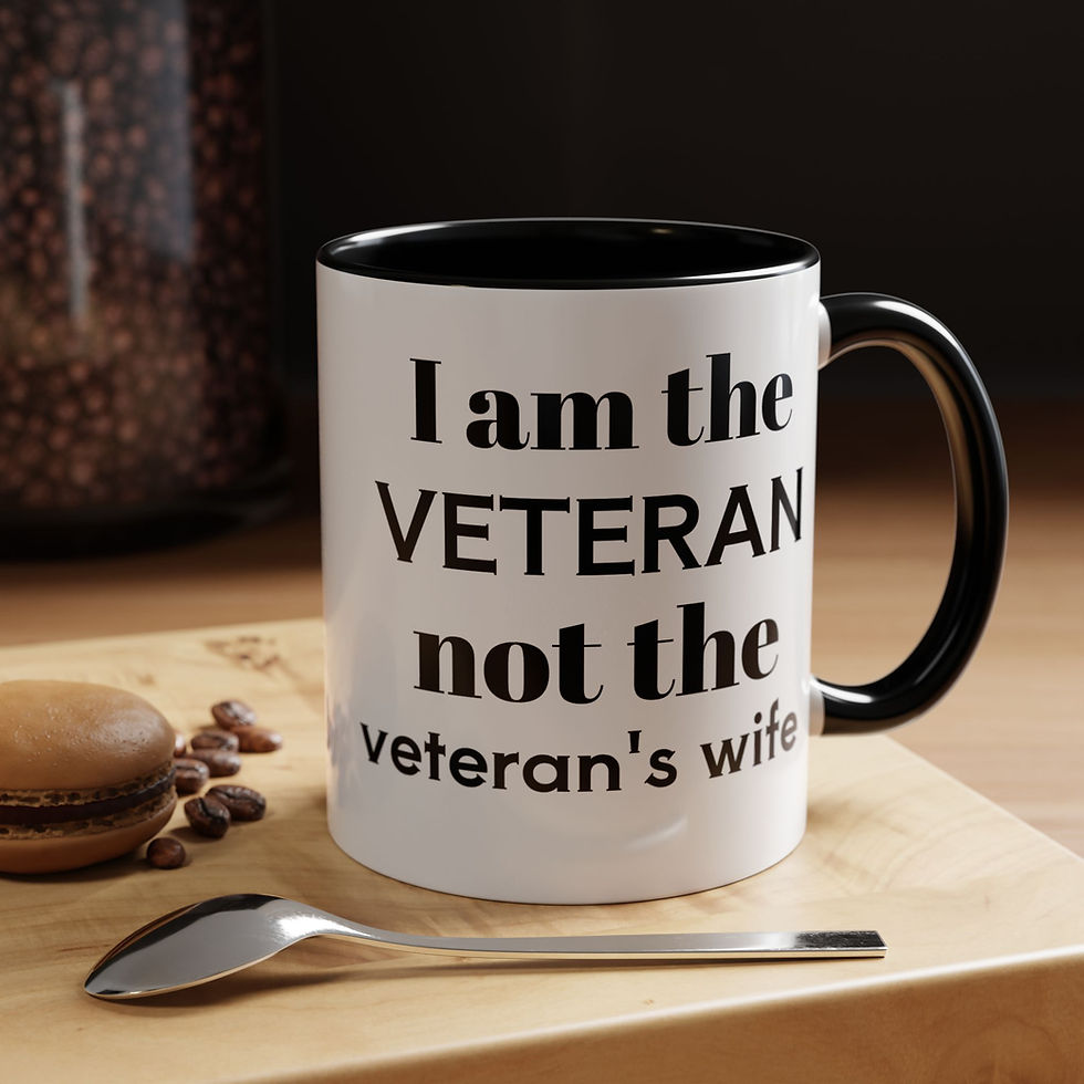 Thumbnail: Not the veteran's wife mug 11 or 15 oz, coffee cup Seabees 