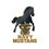 Thumbnail: Navy Mustang Die-Cut Stickers, Original Seabee Chick Chief®design, Vinyl Sticker