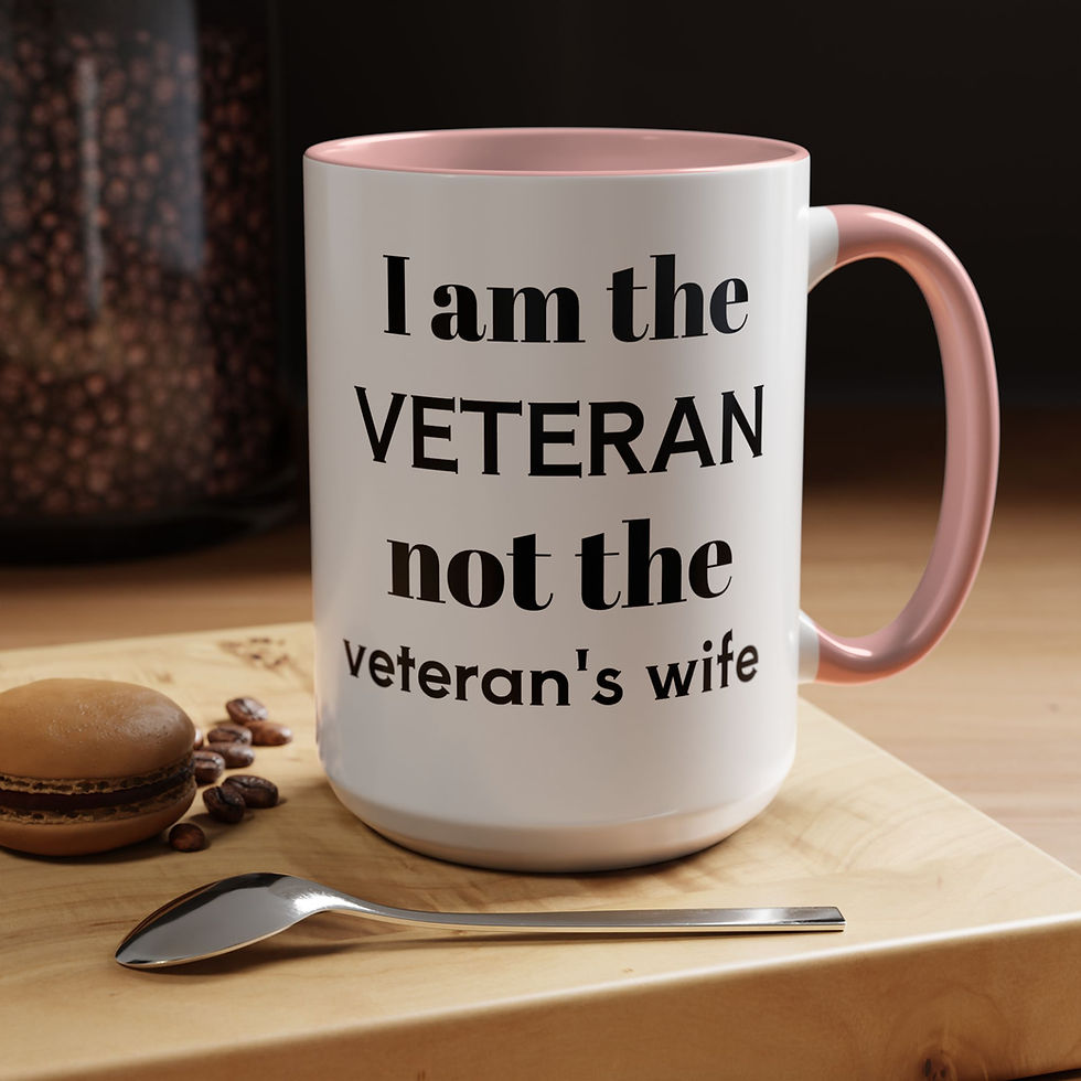 Thumbnail: Not the veteran's wife mug 11 or 15 oz, coffee cup Seabees 