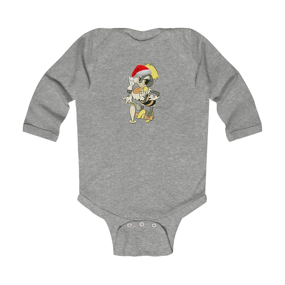 Thumbnail: Phoebe Santa Infant Bodysuit, Christmas Baby Outfit