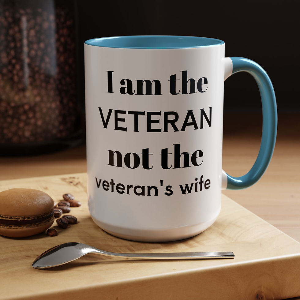 Thumbnail: Not the veteran's wife mug 11 or 15 oz, coffee cup Seabees 
