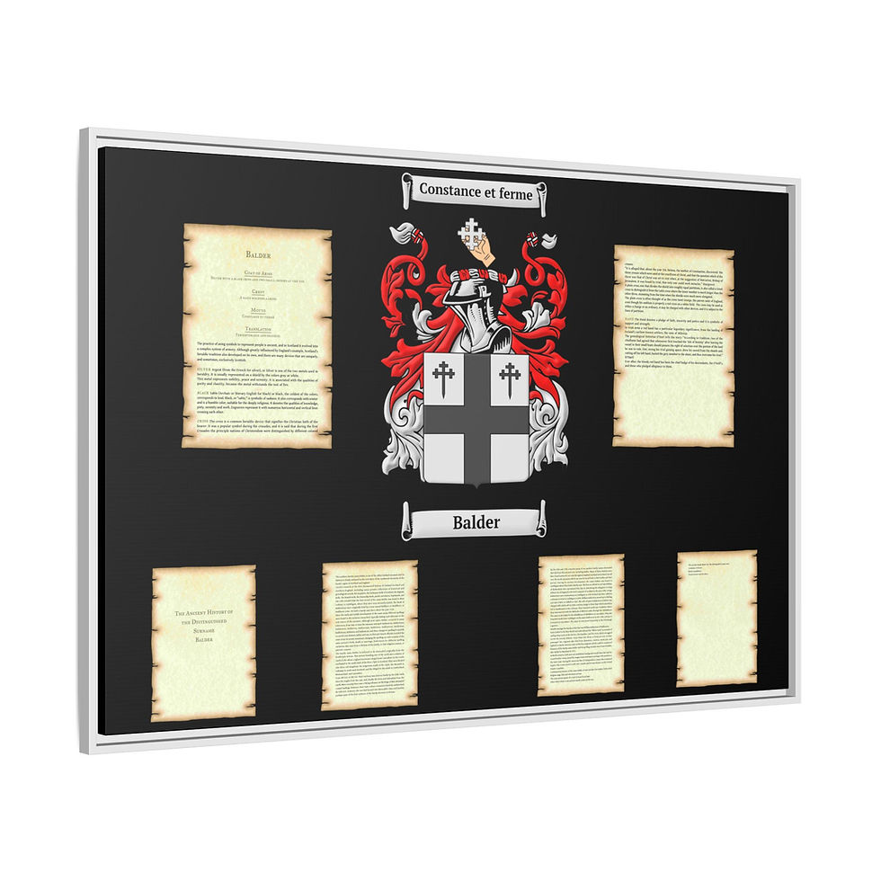 Thumbnail: Matte Canvas, Framed (Multi-color) Custom