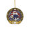 Thumbnail: NMCB FIVE 5 Ornament Ceramic Seabees Double Sided (1pc)