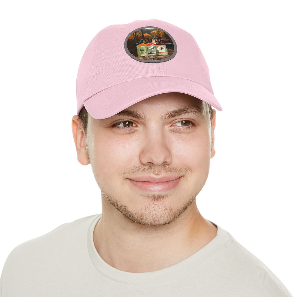 Thumbnail: Seabees Sauces Dad Hat with Leather Patch (Round) Award Winning Ball Cap