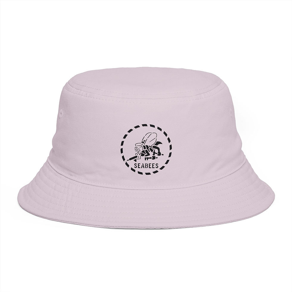 Thumbnail: Seabees Bucket Hat - Casual Summer Accessory, Perfect for Outdoor Activities