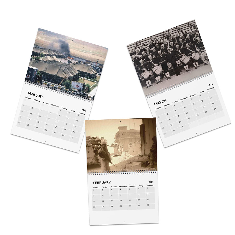 Thumbnail: Seabees Wall Calendar (2026) In Action Over The Years