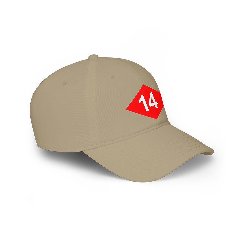 Thumbnail: NMCB 14 BEEP Battalion Low Profile Baseball Cap, 2 colors