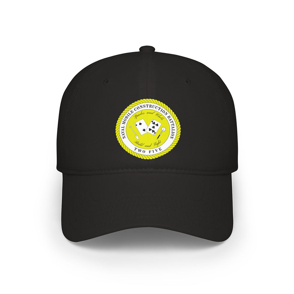 Thumbnail: NMCB 25 logo Battalion Low Profile Baseball Cap