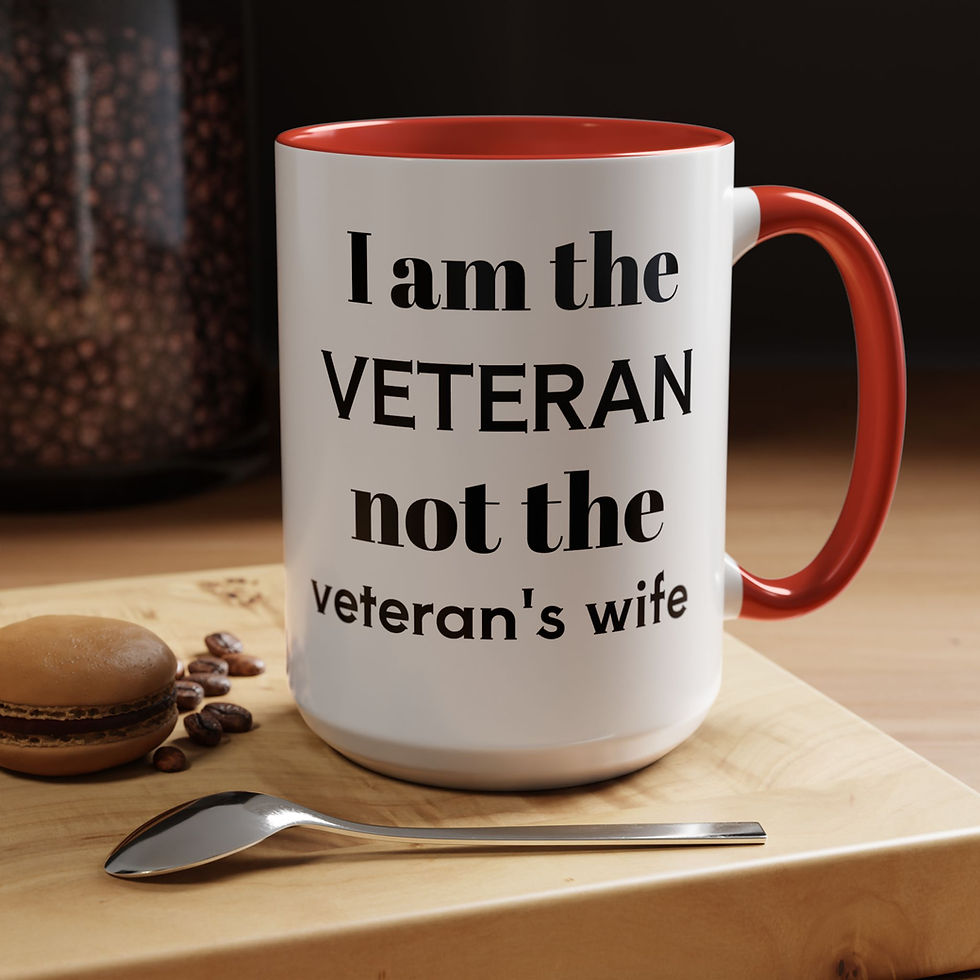 Thumbnail: Not the veteran's wife mug 11 or 15 oz, coffee cup Seabees 