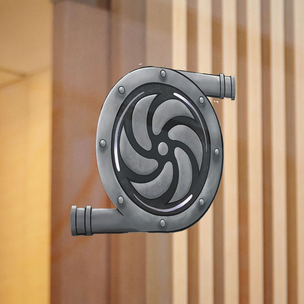 Thumbnail: Anodized GS Rating Insignia  Die-Cut Sticker Gun Graphic Decal