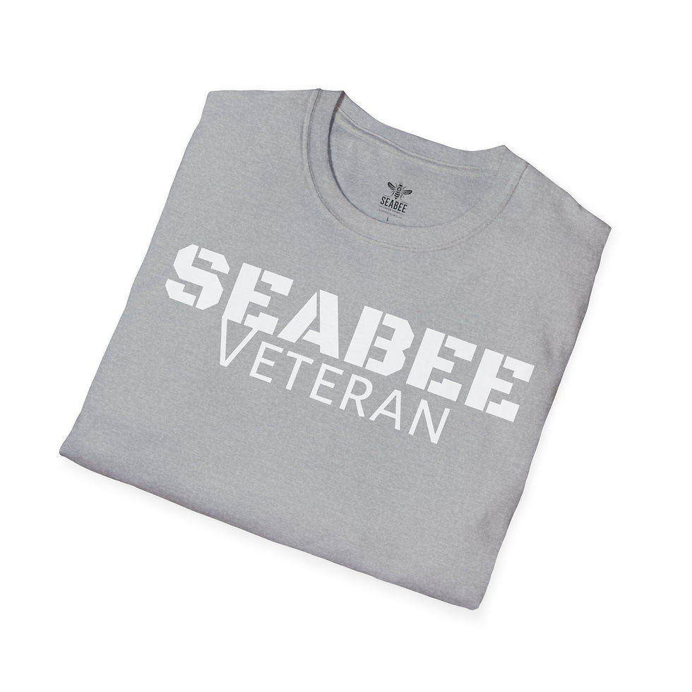 Thumbnail: SEABEE Veteran Soft style T-Shirt Seabees 