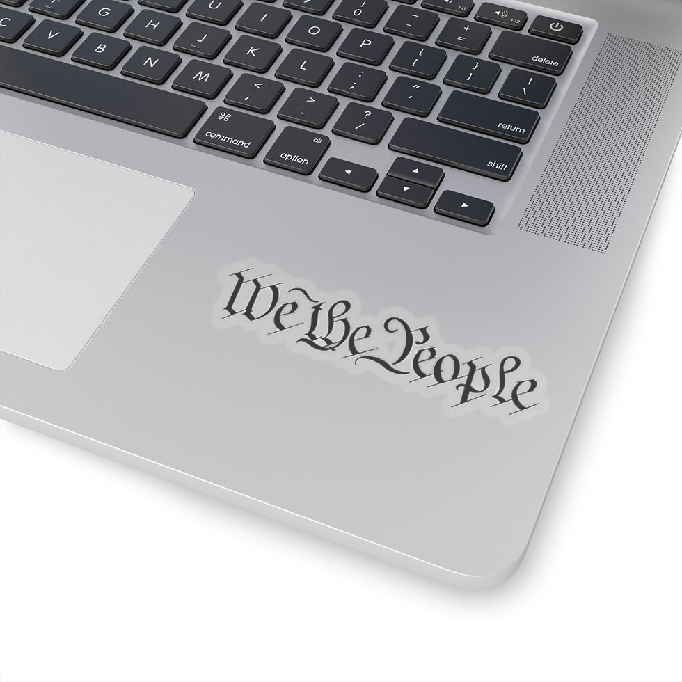Thumbnail: We The People, US Constitution Preamble Stickers
