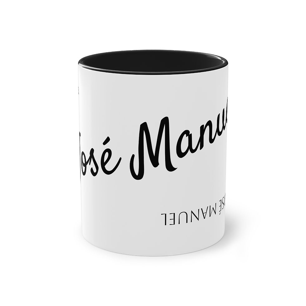 Thumbnail: Two-Tone Coffee Mug, 11oz custom name Personalized 
