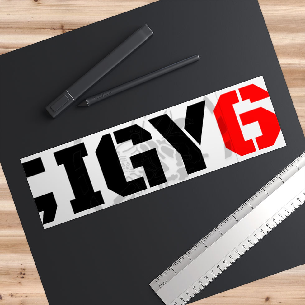 Thumbnail: IGY6 Bumper Sticker Seabees Got Your Six Military Decal Car