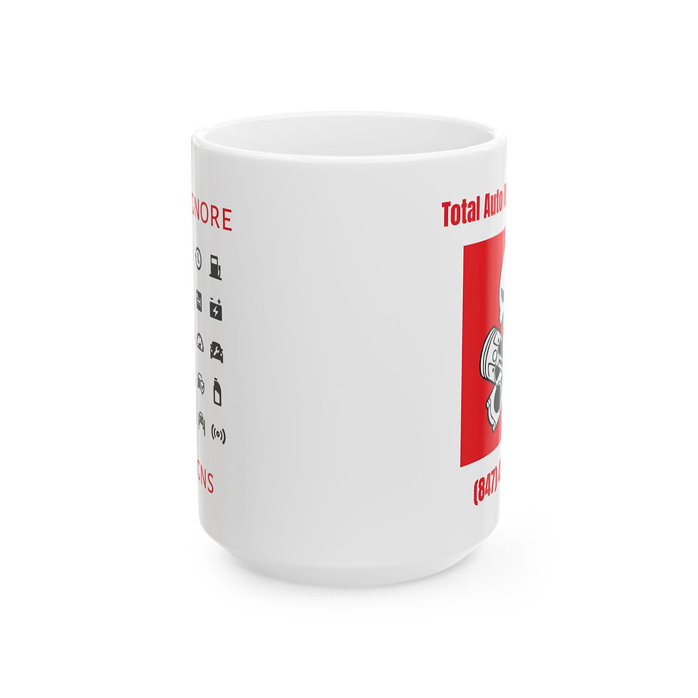 Thumbnail: Custom for Auto Mechanic Shop MUG, Personalized Ceramic , Gift Idea, Auto Garage