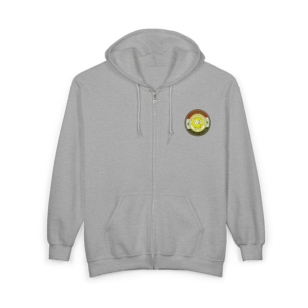 Thumbnail: NMCB 25 - 2006 OIF Deployment Nostalgic Replica Heavy Blend Hooded Zipper Hoodie