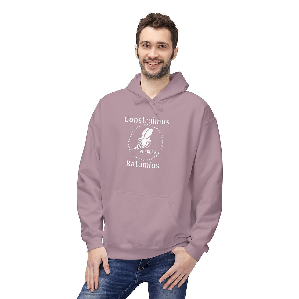 Thumbnail: Construimus Batuimus Seabee Fleece Hoodie, Sweatshirt