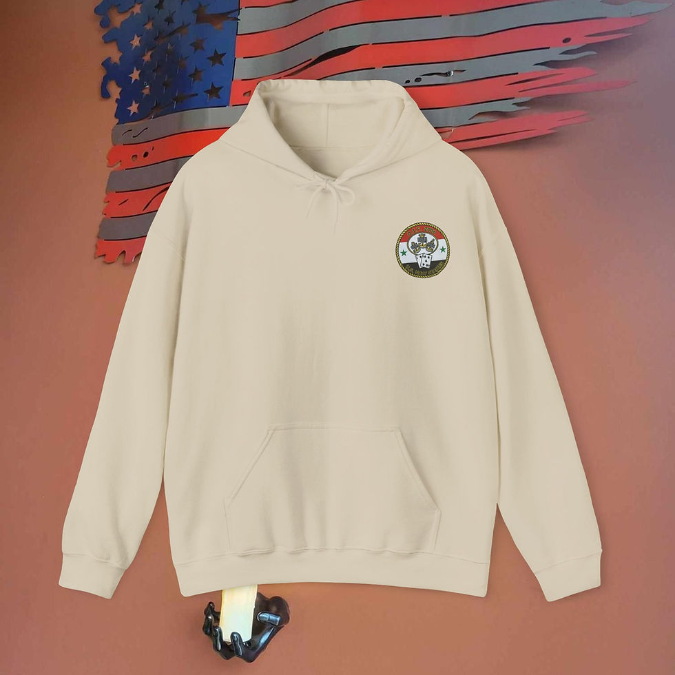 Thumbnail: NMCB 25 - 2006 OIF Deployment Nostalgic Replica Heavy Blend Hooded Sweatshirt