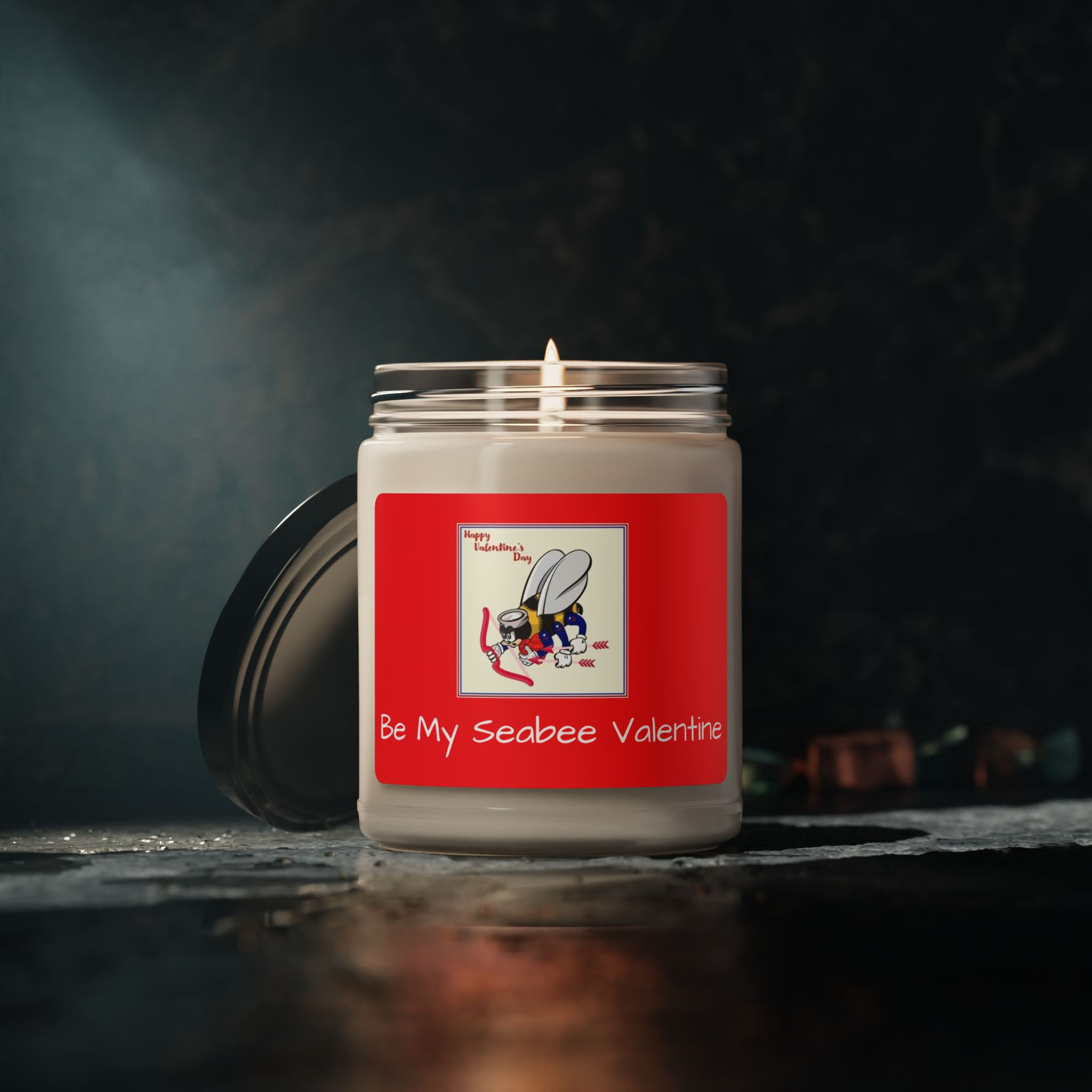 Seabee Valentine Candle, 5 scents Soy, 9oz