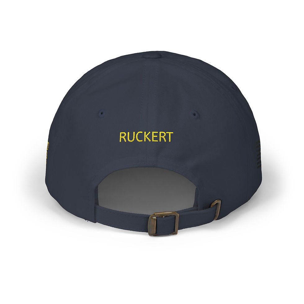 Thumbnail: Female Veterans Since 1901" 4 Embroidered sides Hat personalized gold thread